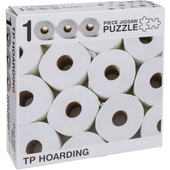 PUZZLE 1000 PIEZAS ROLLO PAPEL HIGIÉNICO image 0