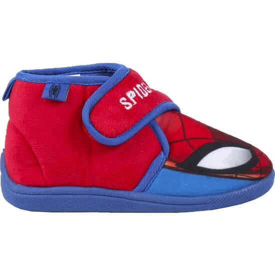 ZAPATILLAS DE CASA MEDIA BOTA SPIDERMAN RED image 1