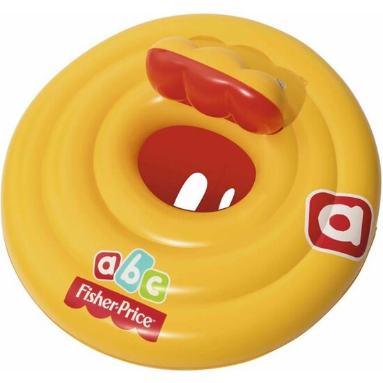 BESTWAY. FISHER PRICE. FLOTADOR-BRAGUITA DE 3 ANILOS INFLABLES Ø69CM image 0