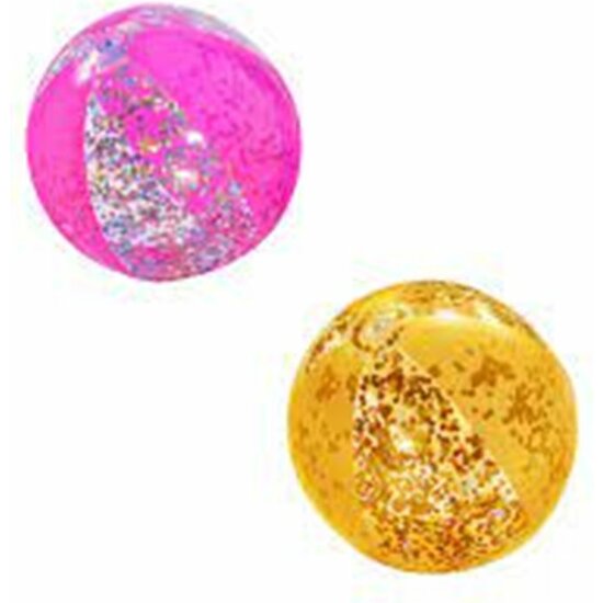 BESTWAY. GLITTER FUSION PELOTA INFLABLE 41CM image 0