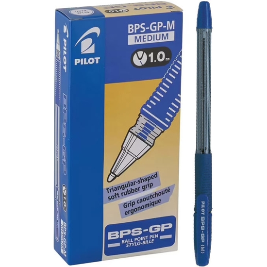 PACK 12 BOLÍGRAFO PILOT BPS-GP AZUL image 0