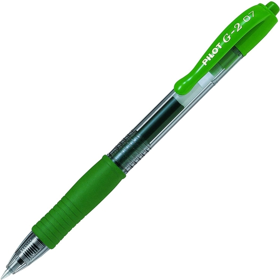 PACK 12 BOLÍGRAFO PILOT G2 VERDE image 2