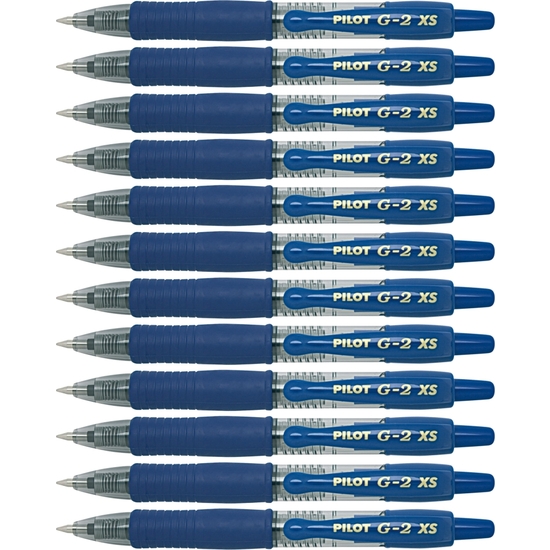 PACK 12 BOLÍGRAFO PILOT G2 MINI AZUL image 1