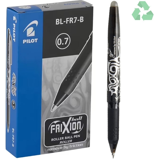 PACK 12 BOLÍGRAFO PILOT FRIXION BALL NEGRO image 0