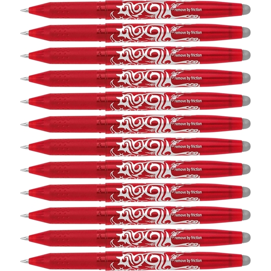 PACK 12 BOLÍGRAFO PILOT FRIXION BALL ROJO image 1