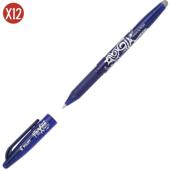 PACK 12 BOLÍGRAFO PILOT FRIXION BALL AZUL image 1