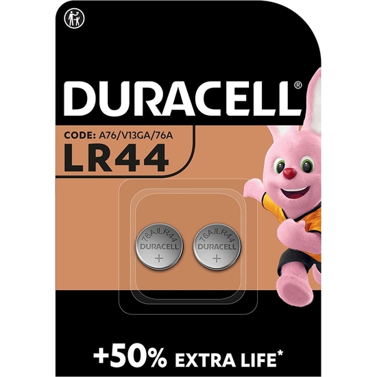 DURACELL PILAS BOTÓN PACK 2 - LR44/A76 image 0