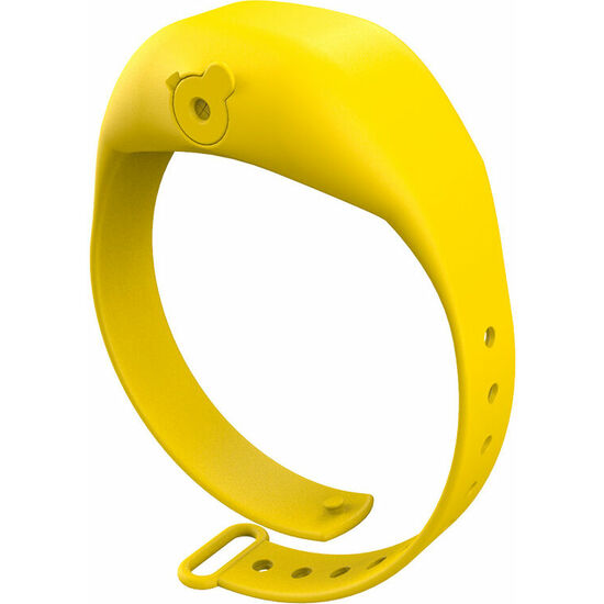 PULSERA DISPENSADORA DE GEL AJUSTABLE AMARILLO ADULTO image 0