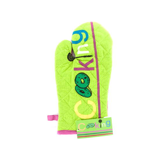 GUANTE DE COCINA COOKING VERDE image 0