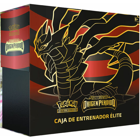 ESTUCHE JUEGO CARTAS COLECCIONABLES ENTRENADOR ORIGEN PERDIDO ELITE ESPADA Y ESCUDO POKEMON image 1