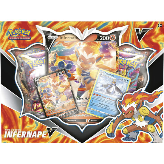 BLISTER JUEGO CARTAS COLECCIONABLES INFERNAPE V POKEMON image 0