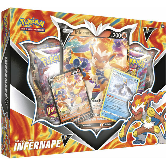 BLISTER JUEGO CARTAS COLECCIONABLES INFERNAPE V POKEMON image 1