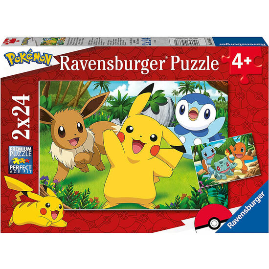 PUZZLE POKEMON 2X24PZS image 0