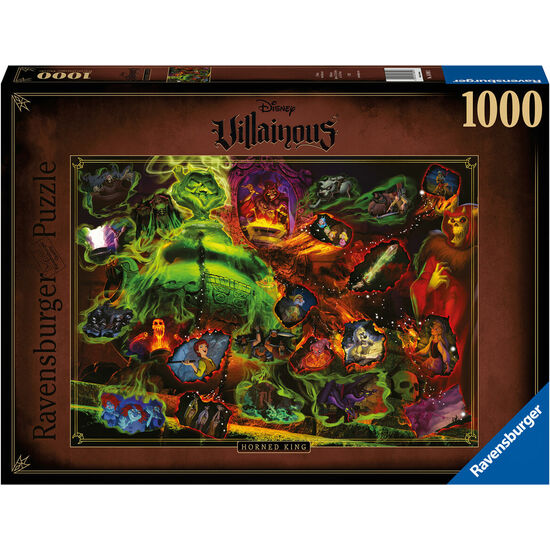 PUZZLE REY DE LOS CUERNOS VILLANOS DISNEY 1000PZS image 0