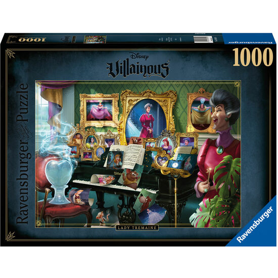 PUZZLE LADY TREMAINE VILLANOS LA CENICIENTA DISNEY 1000PZS image 0