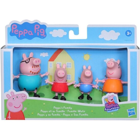 PEPPA PIG PEPPA Y SU FAMILIA 4 FIGURAS image 0