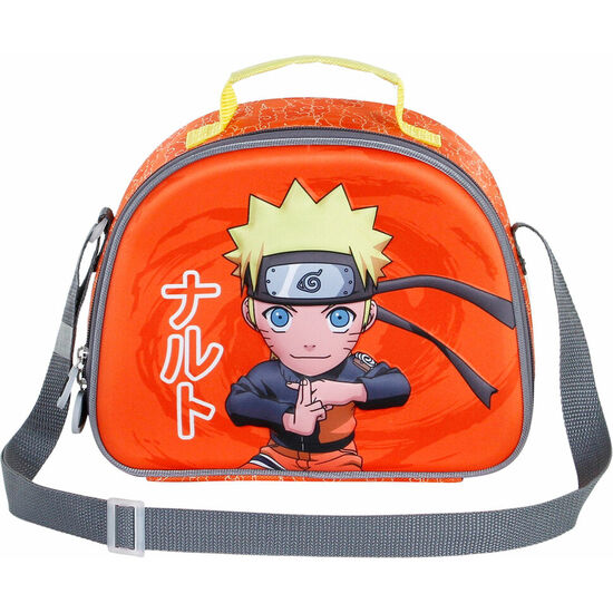 BOLSA PORTAMERIENDAS 3D CHIKARA NARUTO SHIPPUDEN image 0