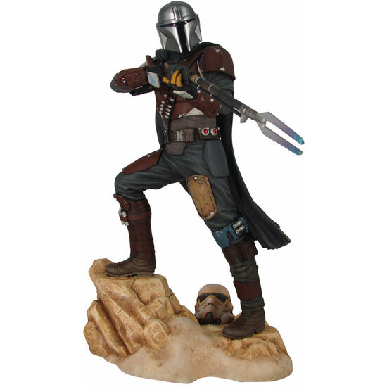 ESTATUA THE MANDALORIAN STAR WARS PREMIER COLLECTION 29CM image 0