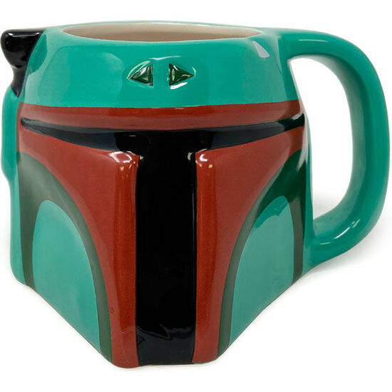 TAZA 3D BOBA FETT THE MANDALORIAN STAR WARS image 0