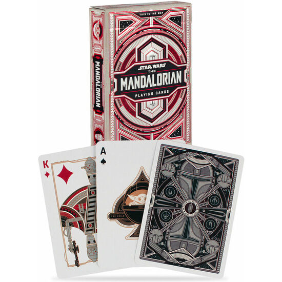 BARAJA CARTAS POKER THEORY MANDALORIAN STAR WARS image 0