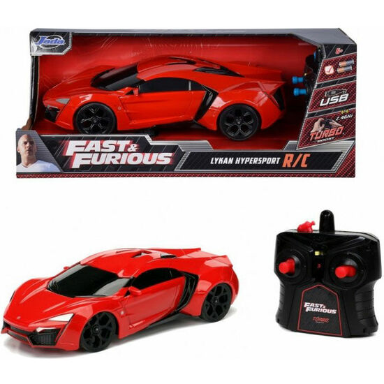COCHE RADIO CONTROL LYKAN HYPERSPORT FAST AND FURIOUS image 0