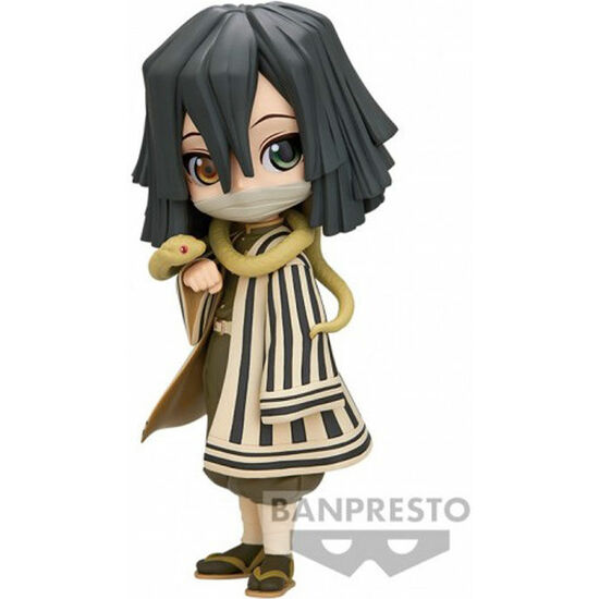 FIGURA OBANAI IGURO VER.B DEMON SLAYER KIMETSU NO YAIBA Q POSKET 14CM image 0