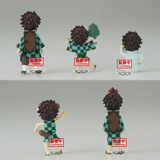 PACK 12 FIGURAS TANJIRO KAMADO DEMON SLAYER KIMETSU NO YAIBA 7CM SURTIDO image 3