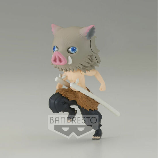 FIGURA INOSUKE HASHIBIRA DEMON SLAYER KIMETSU NO YAIBA Q POSKET PETIT 7CM image 0