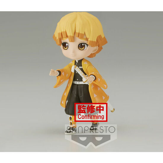 FIGURA ZENITSU AGATSUMA DEMON SLAYER KIMETSU NO YAIBA Q POSKET PETIT 7CM image 0