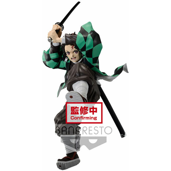 FIGURA THE TANJIRO KAMADO MAXIMATIC DEMON SLAYER KIMETSU NO YAIBA 19CM image 0