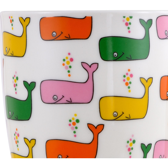 SET DE 2 TAZAS MUG INFANTIL, CON IMPRESIONES COLORIDAS, 11 CM, 360 ML. image 4