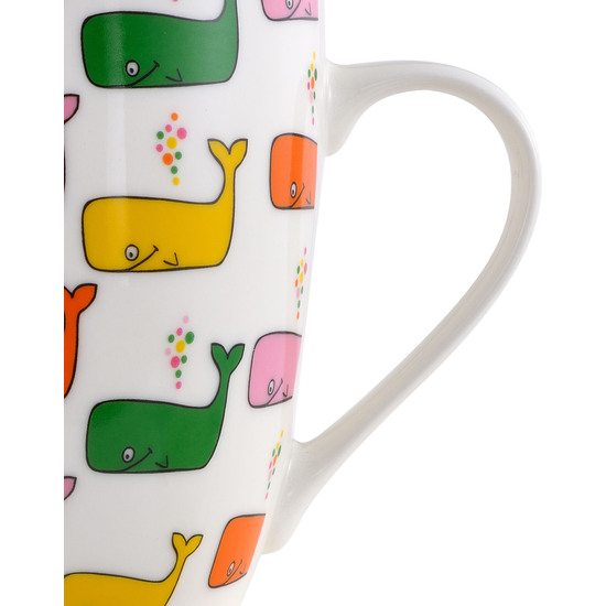 SET DE 2 TAZAS MUG INFANTIL, CON IMPRESIONES COLORIDAS, 11 CM, 360 ML. image 6