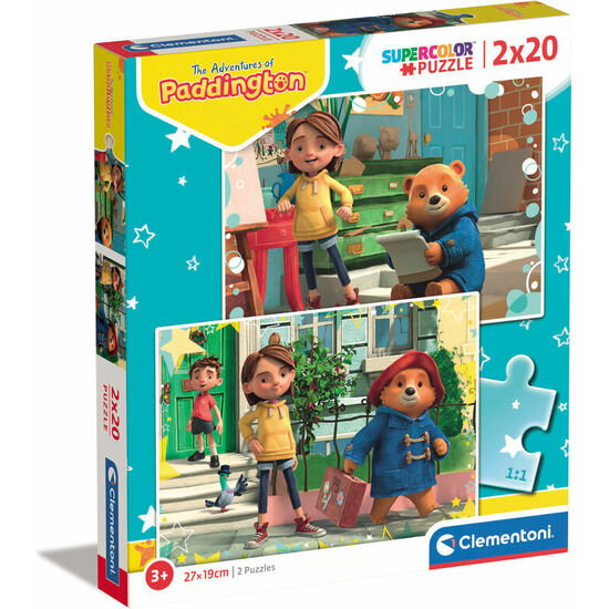 PUZZLE PADDINGTON 2X20PZS image 0