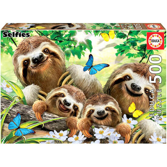 PUZZLE FAMILIA DE PEREZOSOS 500PZS image 1