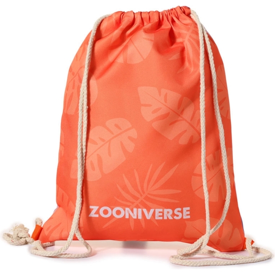 GYMBAG SACO ANIMALES ZOO 42X32 image 1