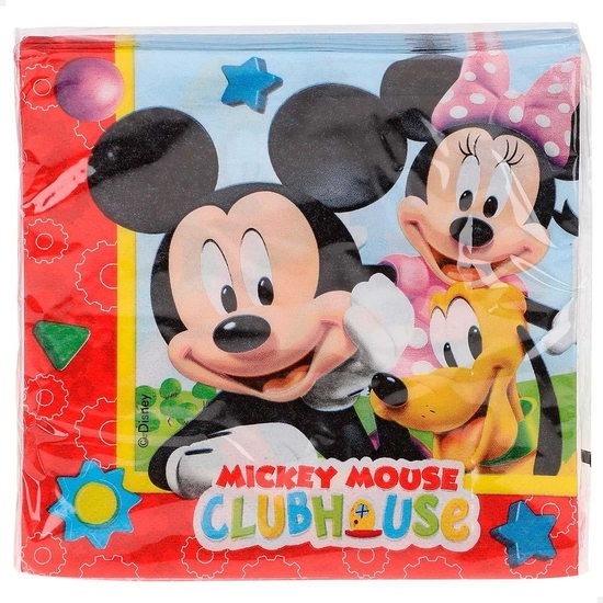 MICKEY PACK 20 SERVILLETAS PAPEL 30 CM image 1