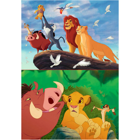 PUZZLE EL REY LEON DISNEY 2X48PZS image 0