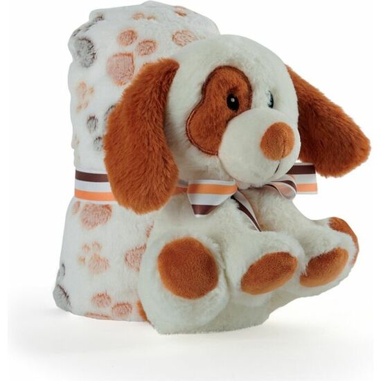 PELUCHE + MANTA SUAVE PERRITO DUFF 22CM image 0