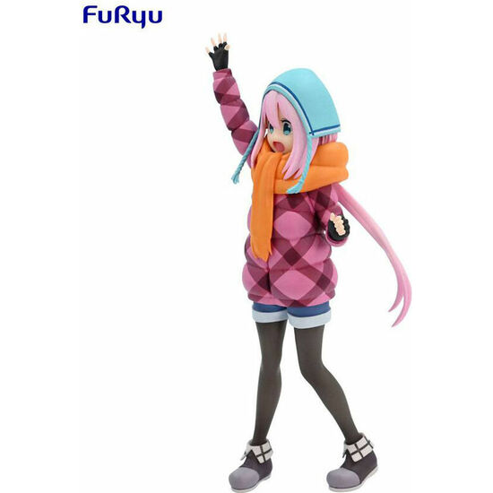 FIGURA SPECIAL NADESHIKO KAGAMIHARA LAID BACK CAMP 17CM image 1
