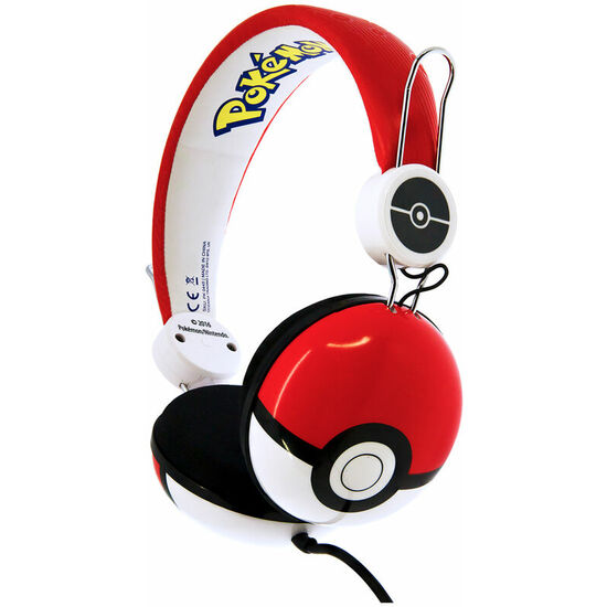 AURICULARES UNIVERSALES POKEBALL POKEMON image 0