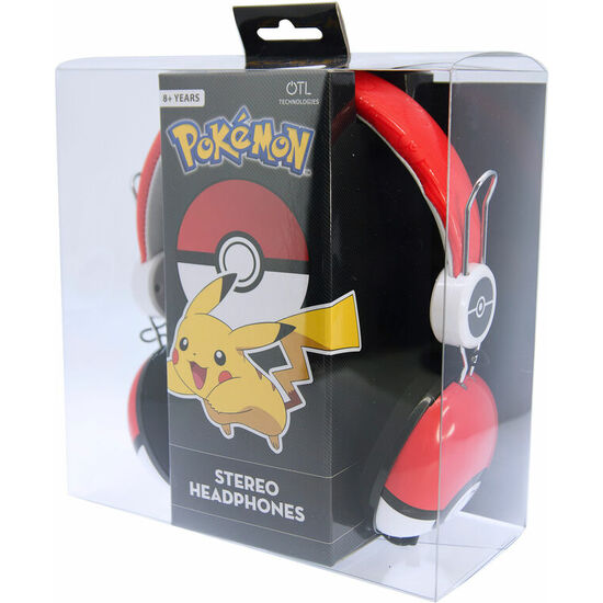AURICULARES UNIVERSALES POKEBALL POKEMON image 1