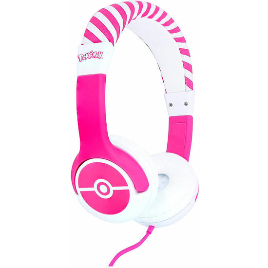 AURICULARES INFANTILES PINK POKEBALL POKEMON image 1