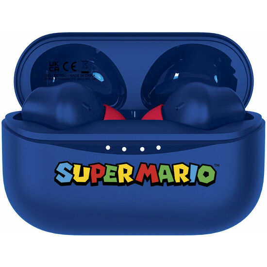 AURICULARES INALAMBRICOS BLUE SUPER MARIO NINTENDO image 0