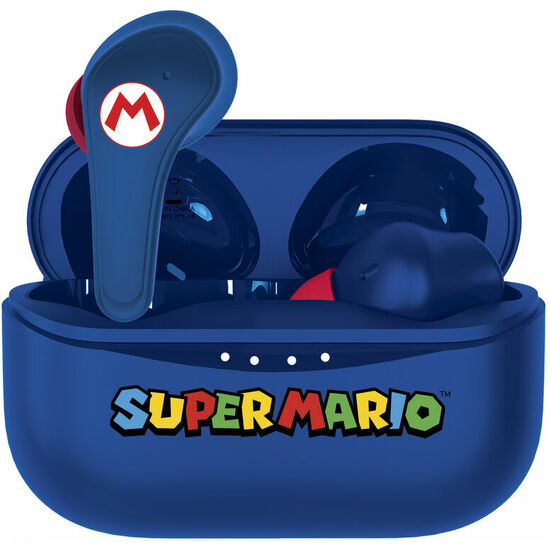 AURICULARES INALAMBRICOS BLUE SUPER MARIO NINTENDO image 1