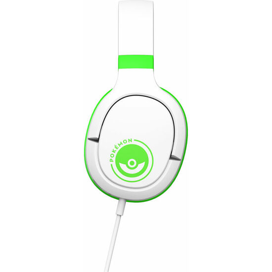 AURICULARES GAMING POKEBALL WHITE AND GREEN POKEMON image 1