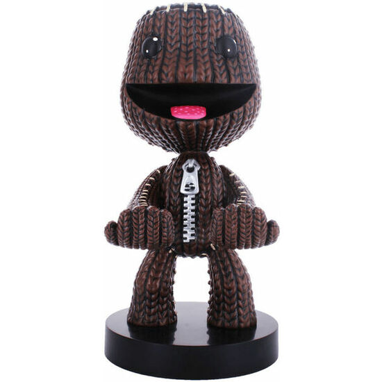 CABLE GUY SOPORTE SUJECION FIGURA SACKBOY LITTLEBIGPLANET 21CM image 0