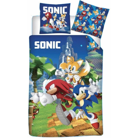 FUNDA NORDICA SONIC THE HEDGEHOG CAMA 90 MICROFIBRA image 0