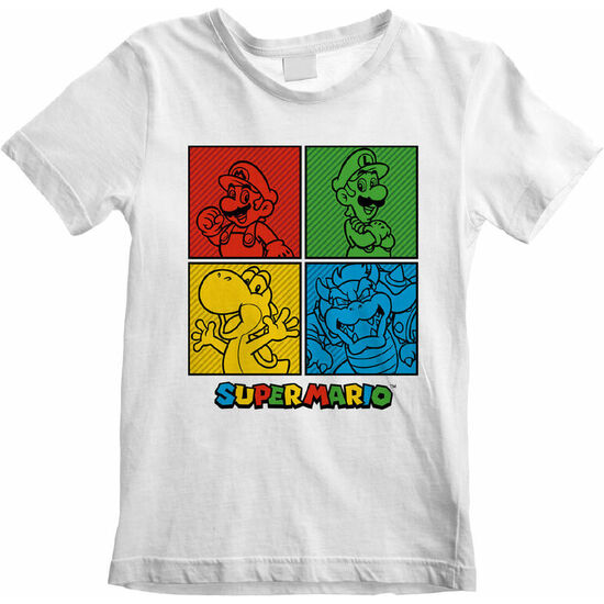 CAMISETA SUPER MARIO NINTENDO INFANTIL image 0