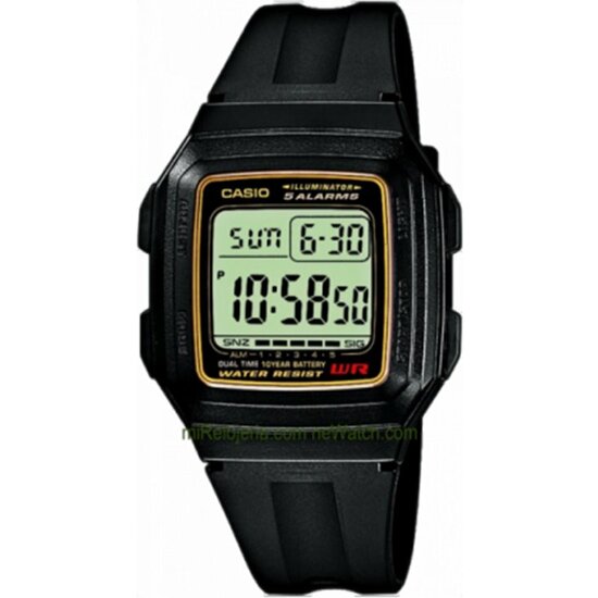 RELOJ CASIO F-201WA-9ADF image 0