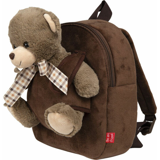 MOCHILA + PELUCHE OSO TOMMY 26CM image 2